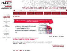 Tablet Screenshot of caue39.fr